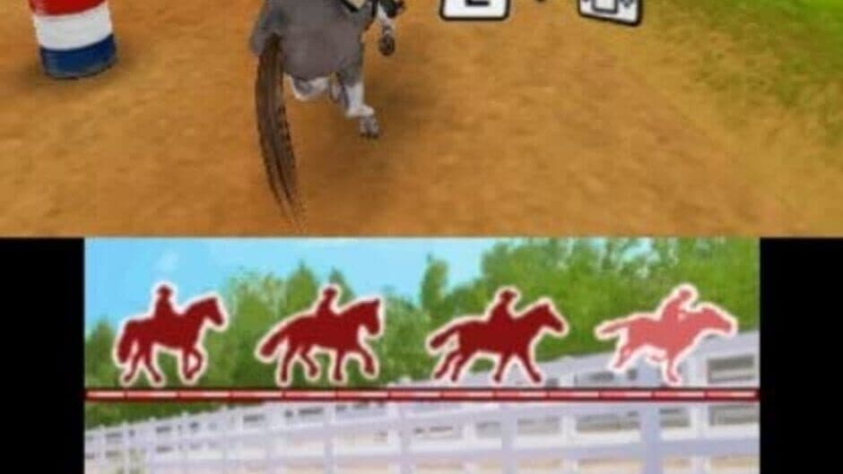 2 Games in 1 I My Western Horse 3D + My Riding Stables 3D: Jumping for the Team screenshot 4