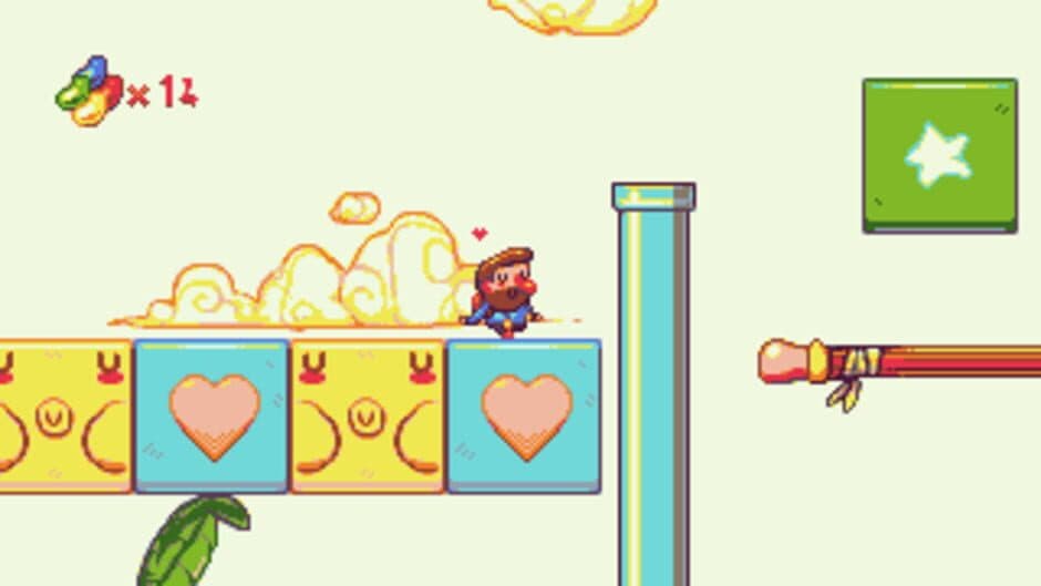 Polyko's Super Jelly Bean Quest in the Sketchbook of Illusion screenshot 2