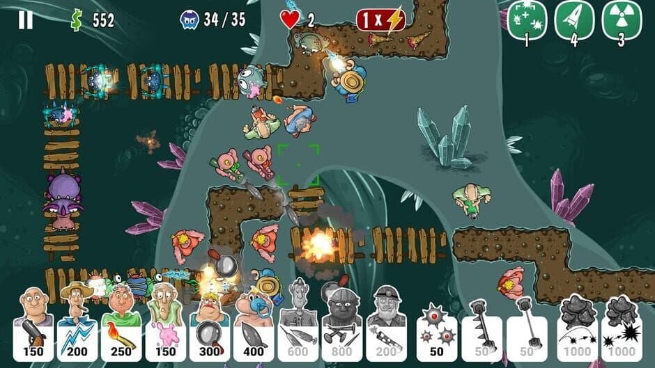 Swamp Defense 2 screenshot 1