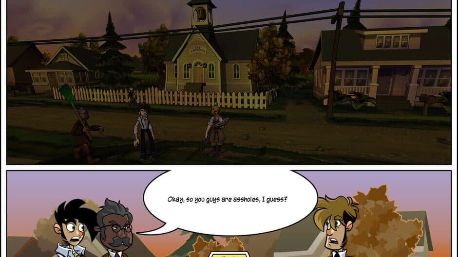 Penny Arcade Adventures: On the Rain-Slick screenshot 1