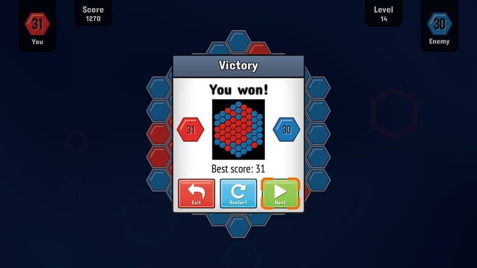 Hexxagon - Board Game screenshot 4