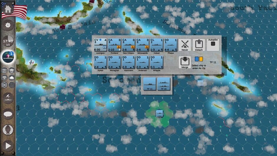 Carrier Battles 4 Guadalcanal: Pacific War Naval Warfare screenshot 4