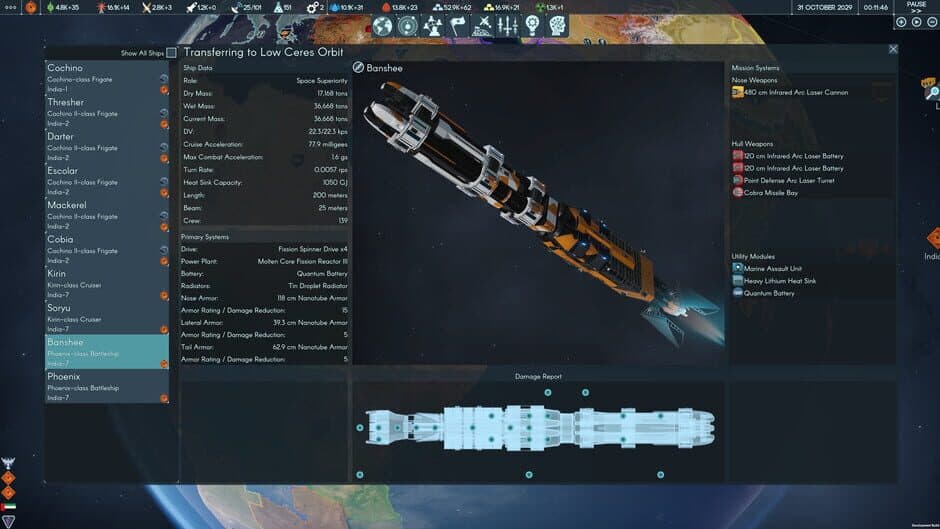 Terra Invicta screenshot 2