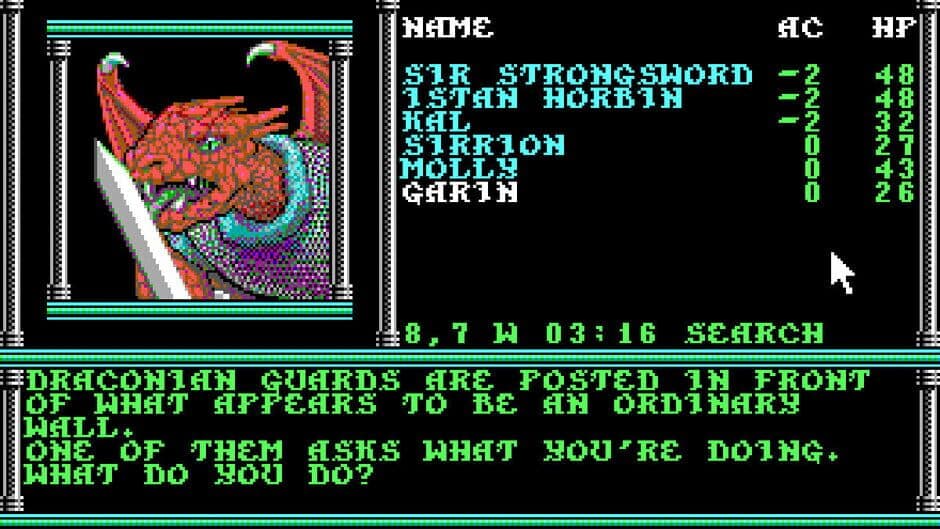 Death Knights of Krynn screenshot 2