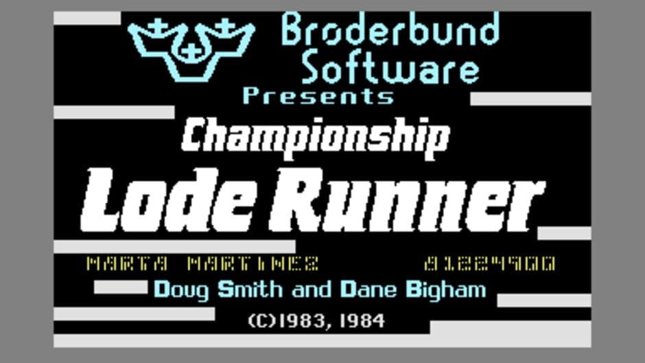 Championship Lode Runner screenshot 1