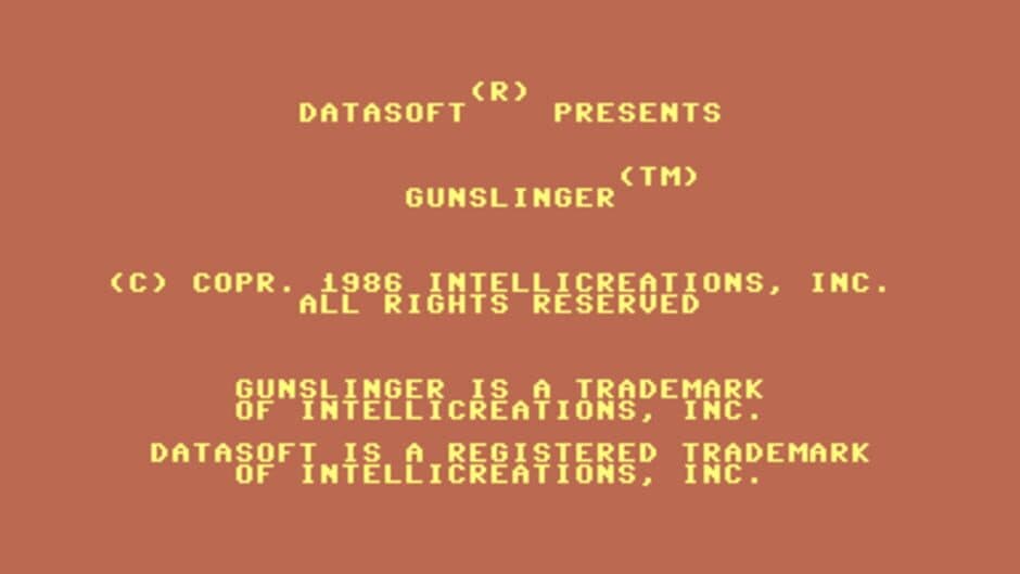 Gunslinger screenshot 1