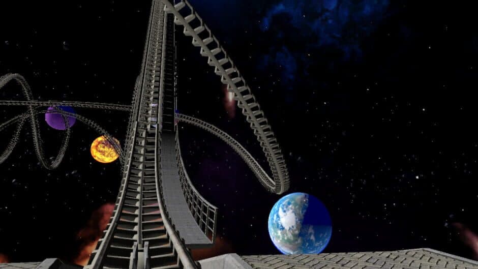 VR Galactic Roller Coaster screenshot 1