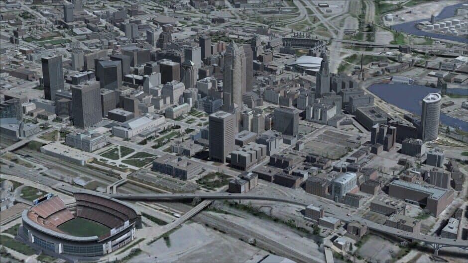 Microsoft Flight Simulator X: Steam Edition - US Cities X: Cleveland screenshot 4