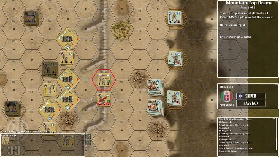 Lock 'n Load Tactical Digital: Heroes of North Africa - Battle Pack 1 screenshot 1