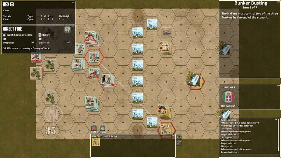 Lock 'n Load Tactical Digital: Heroes of North Africa - Battle Pack 1 screenshot 2