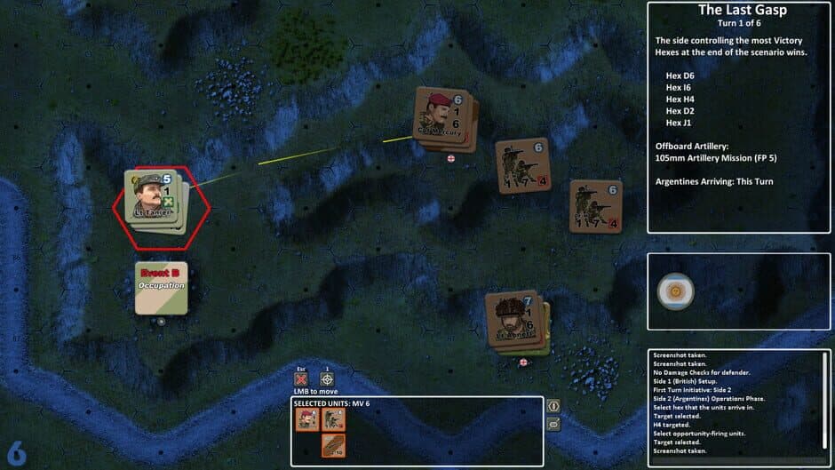 Lock 'n Load Tactical Digital: Heroes of the Falklands - Pack 1 screenshot 1