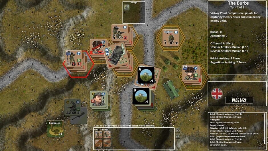 Lock 'n Load Tactical Digital: Heroes of the Falklands - Pack 1 screenshot 2