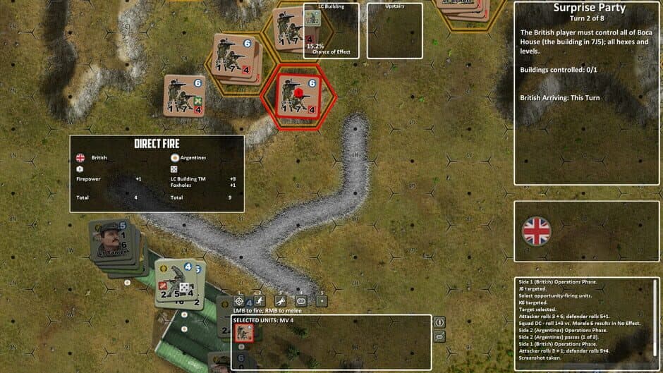 Lock 'n Load Tactical Digital: Heroes of the Falklands - Pack 1 screenshot 3