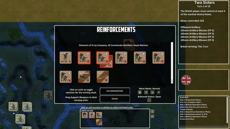 Lock 'n Load Tactical Digital: Heroes of the Falklands - Pack 1 screenshot 4