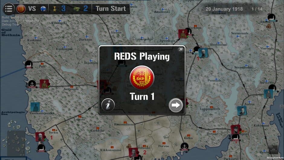 Wars Across the World: Finland 1918 screenshot 3