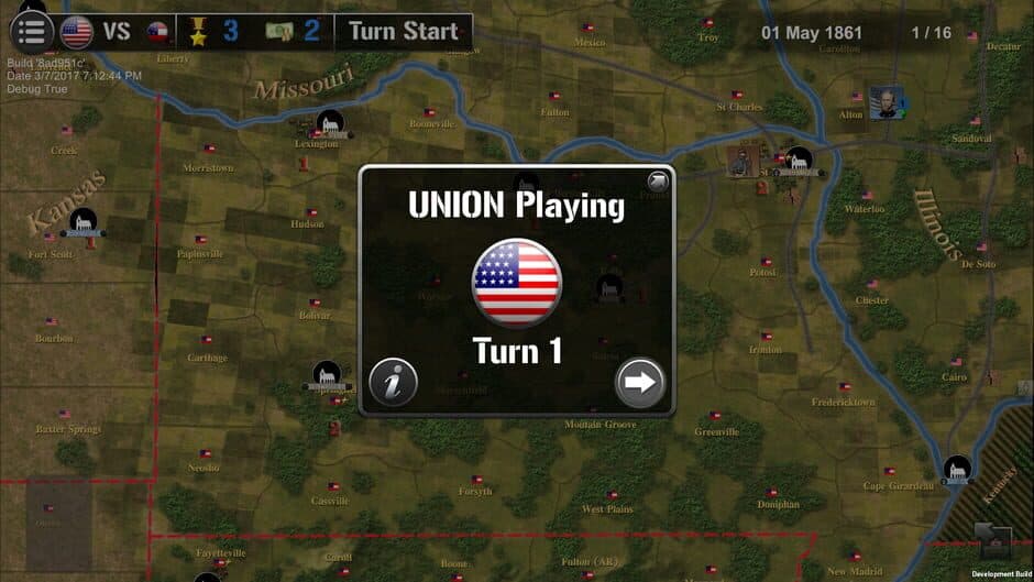 Wars Across the World: Missouri 1861 screenshot 3
