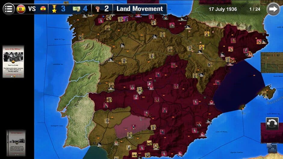 Wars Across the World: Spain 1936 screenshot 2