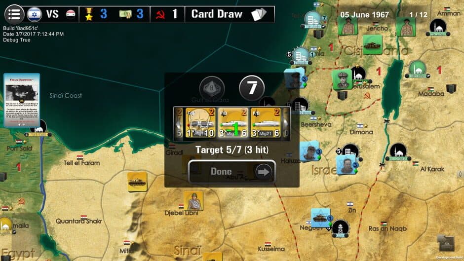 Wars Across the World: Six Days 1967 screenshot 4
