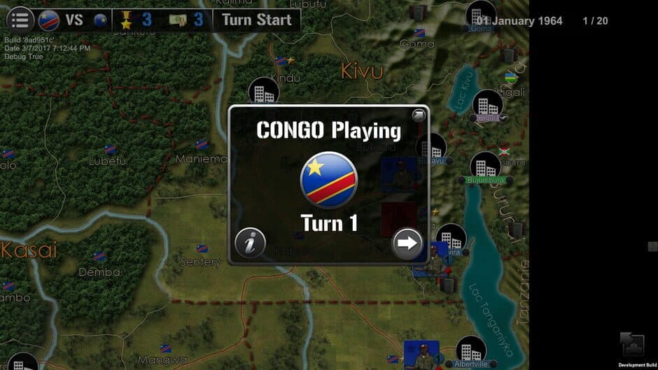Wars Across the World: Congo 1964 screenshot 4