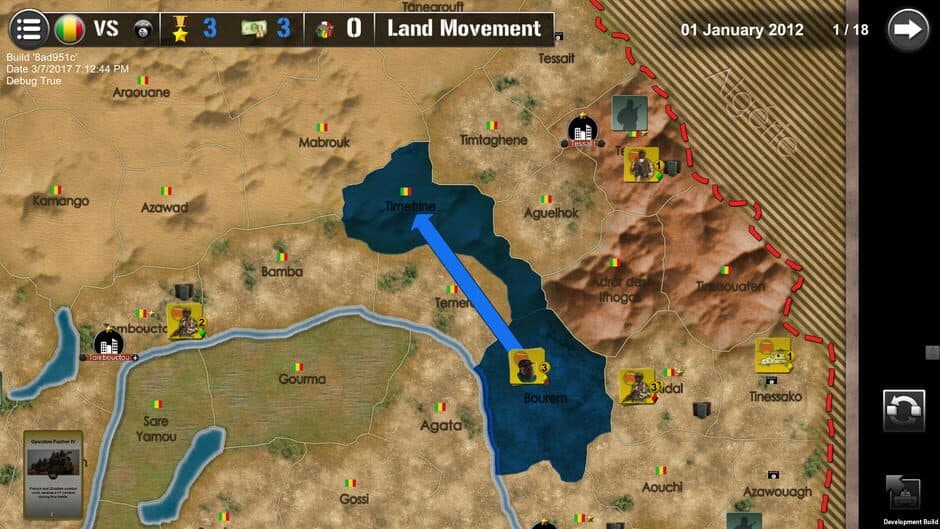 Wars Across the World: Mali 2012 screenshot 2