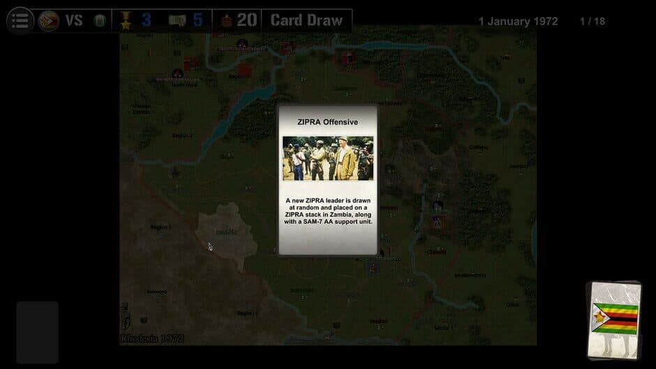 Wars Across the World: Rhodesia 1972 screenshot 2