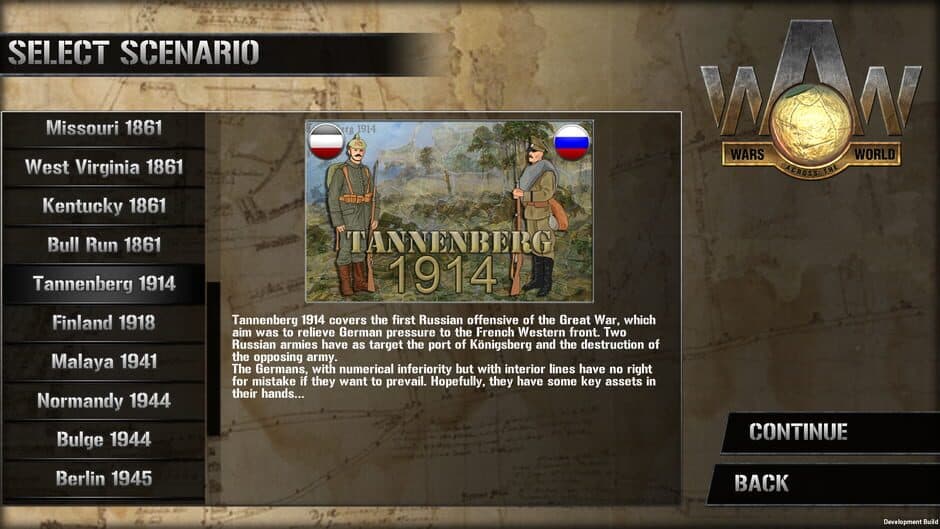 Wars Across the World: Tannenberg 1914 screenshot 1