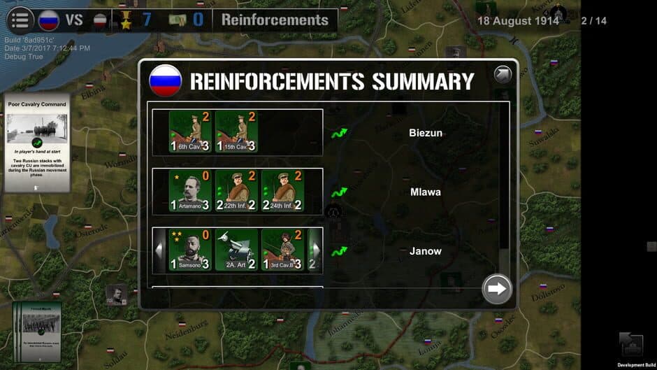 Wars Across the World: Tannenberg 1914 screenshot 4