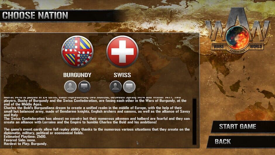 Wars Across the World: Morat 1476 screenshot 2