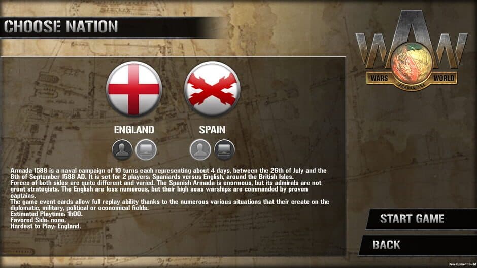 Wars Across the World: Armada 1588 screenshot 1