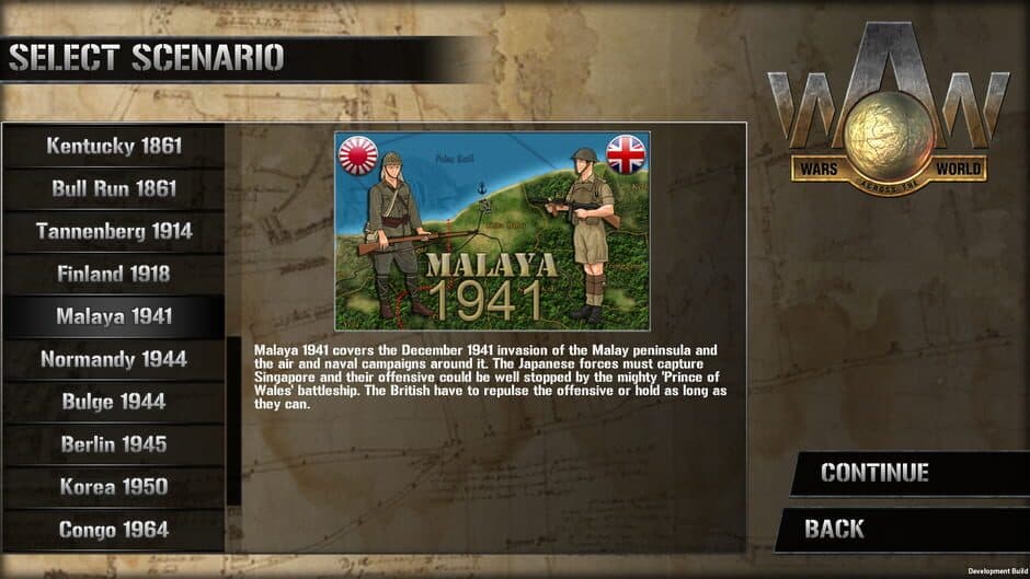 Wars Across the World: Malaya 1941 screenshot 1