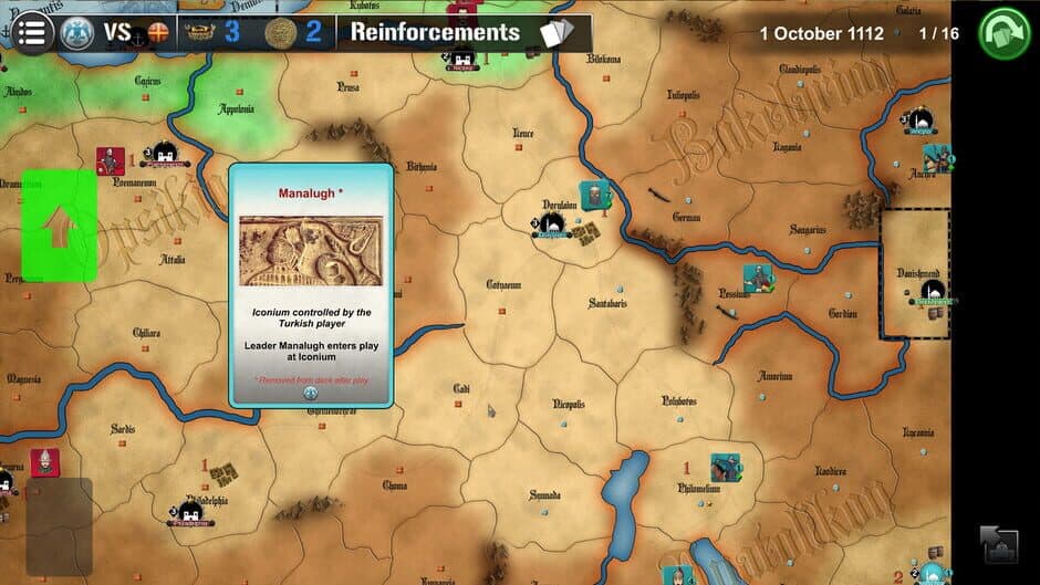 Wars Across the World: Byzantium 1116 screenshot 3