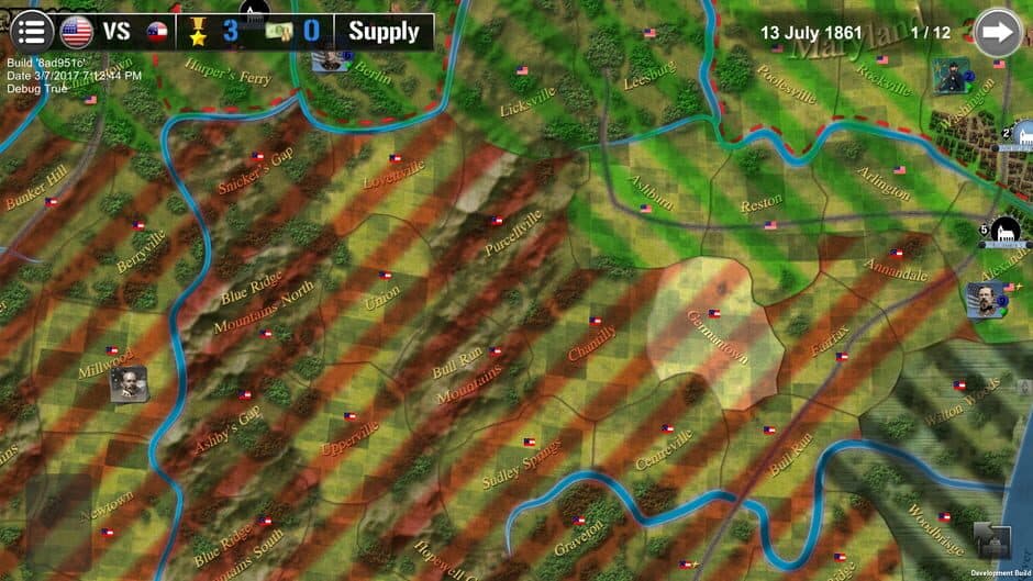 Wars Across the World: Bull Run 1861 screenshot 1
