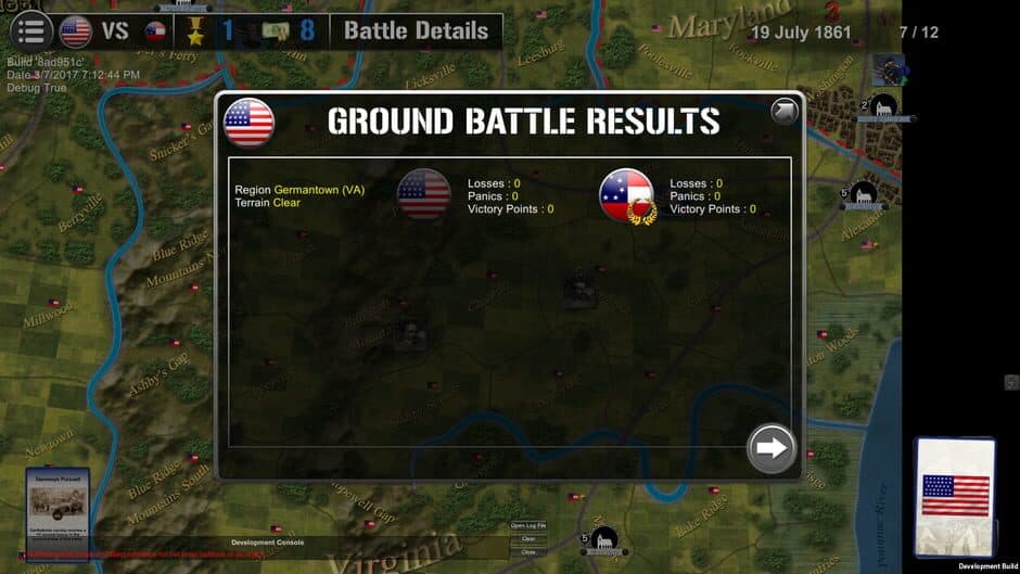 Wars Across the World: Bull Run 1861 screenshot 4