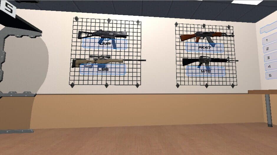VR Shooting Range: Multiple Weapons screenshot 1