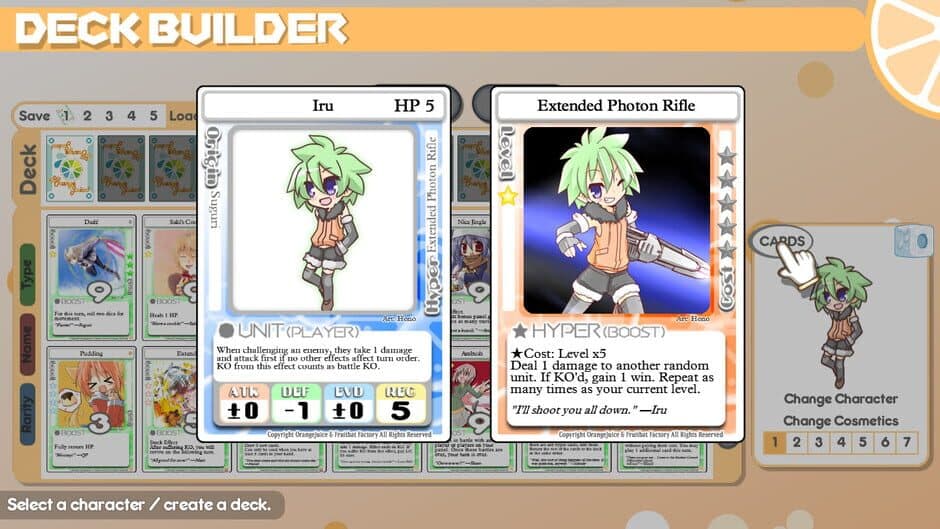 100% Orange Juice: Iru & Mira Character Pack screenshot 1