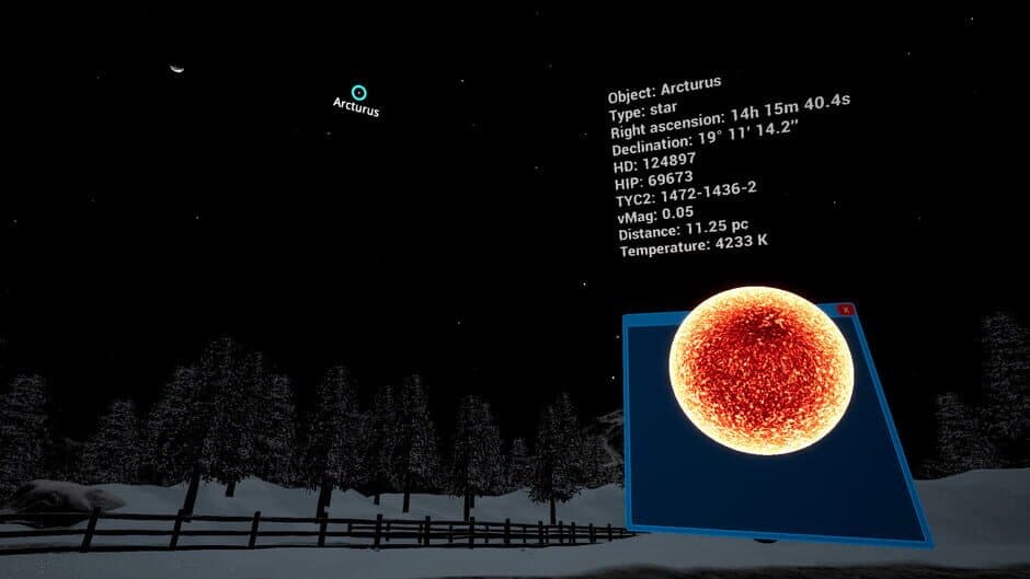 Virtual telescope screenshot 3