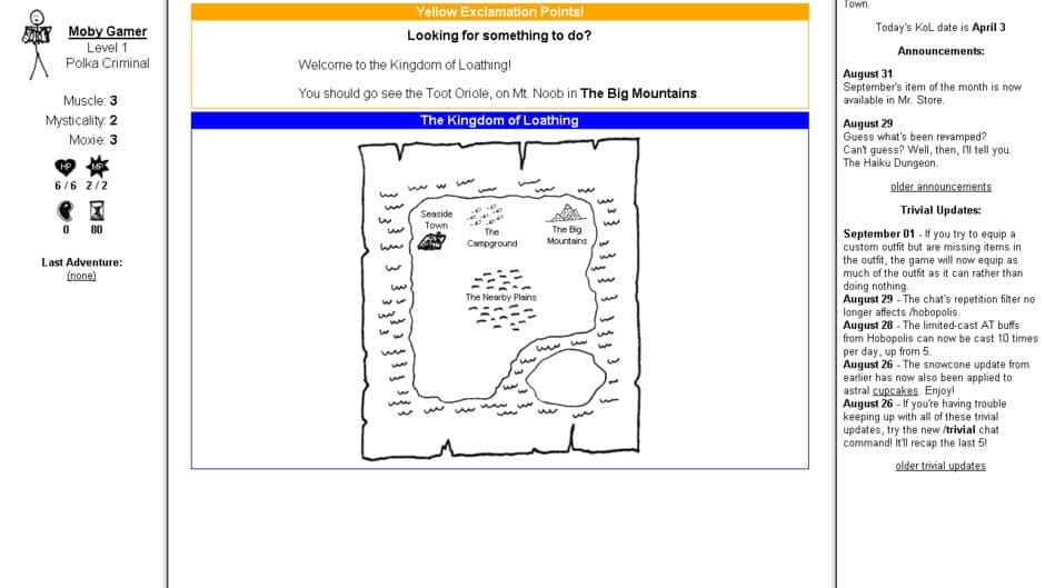 The Kingdom of Loathing screenshot 1