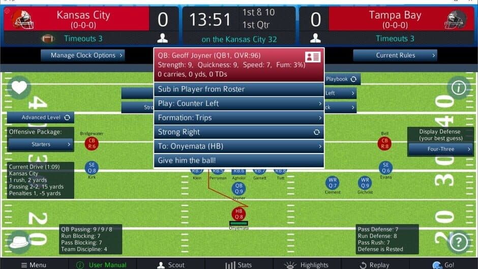 Pro Strategy Football 2022 screenshot 3