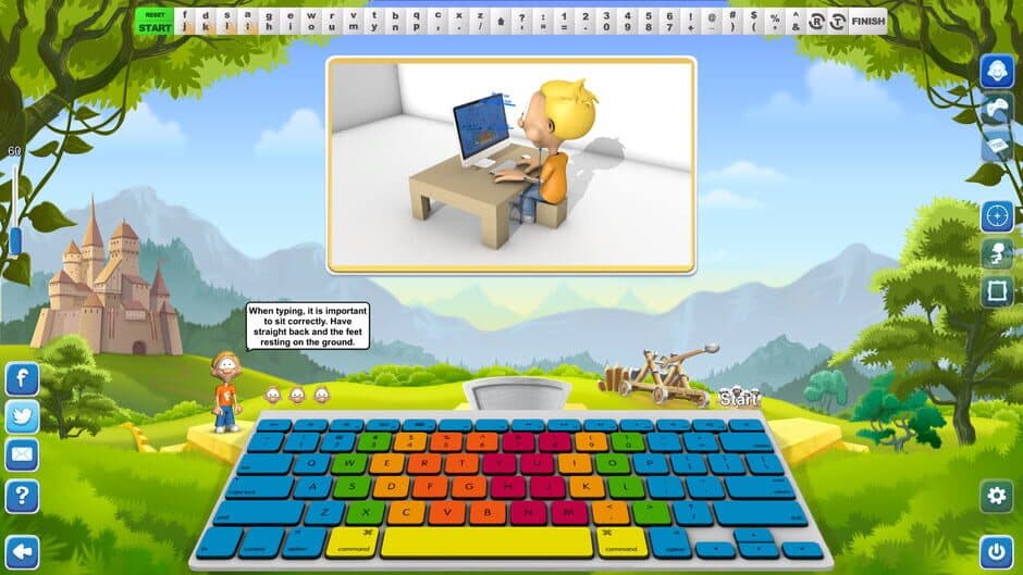 Typing Fingers screenshot 1