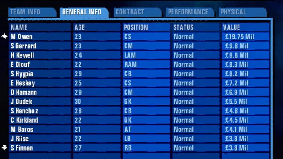 Premier Manager 2003-04 screenshot 2