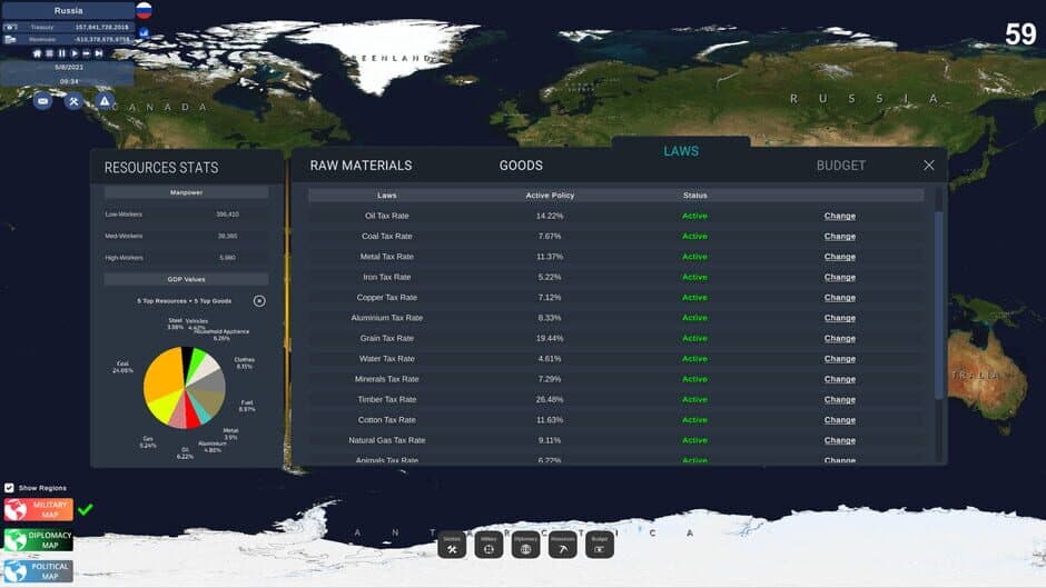 World Warfare & Economic screenshot 3