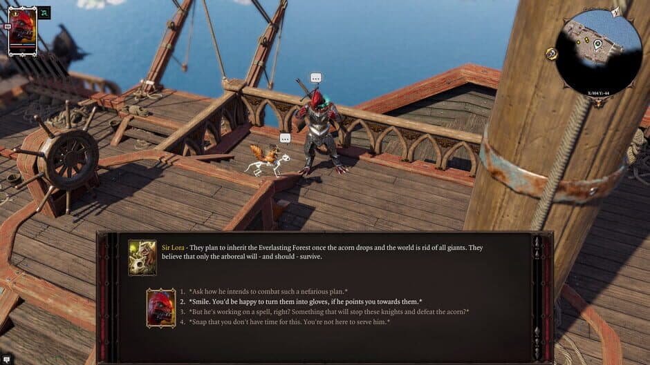 Divinity: Original Sin II - Definitive Edition: Companion - Sir Lora the Squirrel screenshot 3
