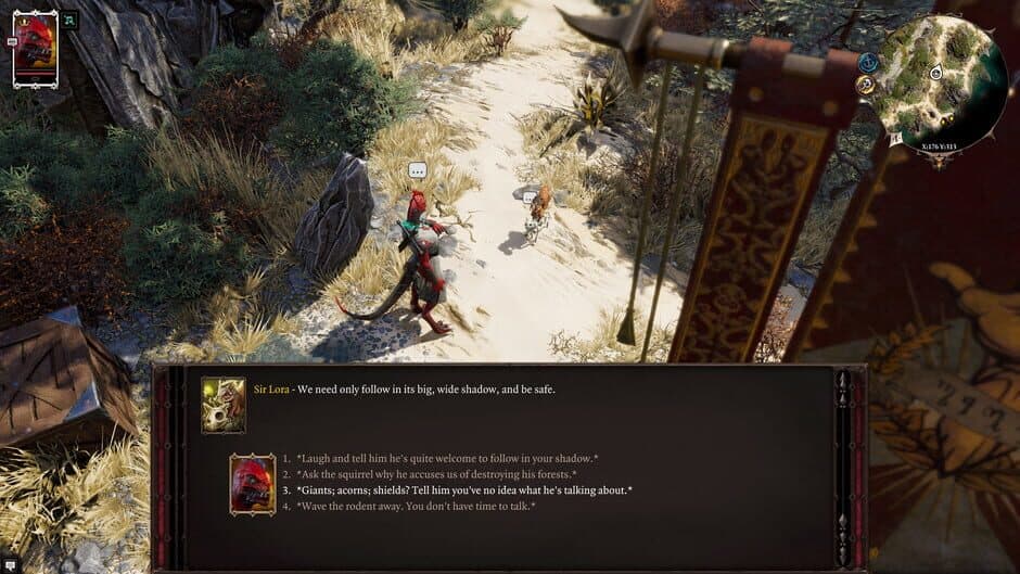 Divinity: Original Sin II - Definitive Edition: Companion - Sir Lora the Squirrel screenshot 4