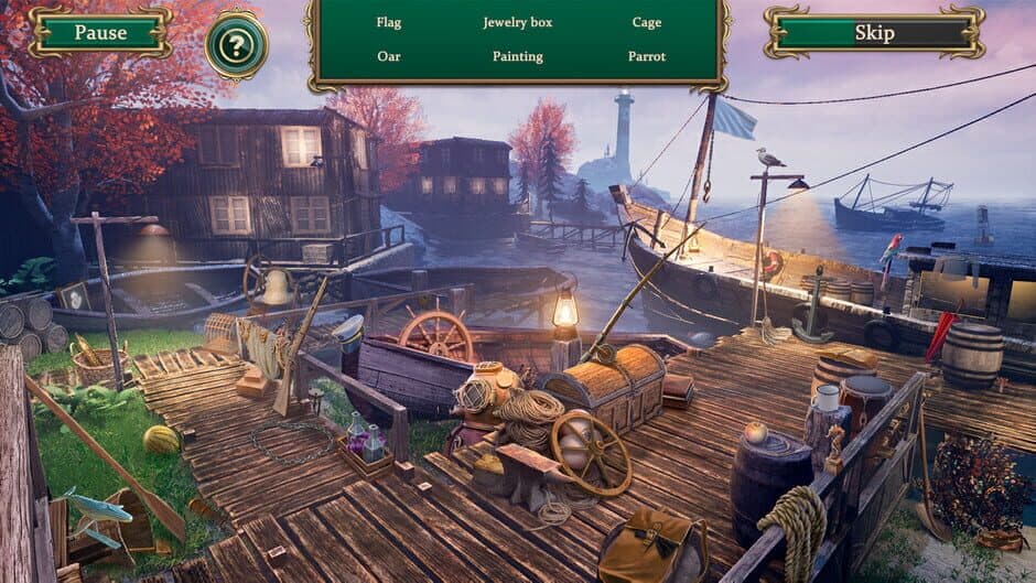 Detective Notes: Lighthouse Mystery Solitaire screenshot 2