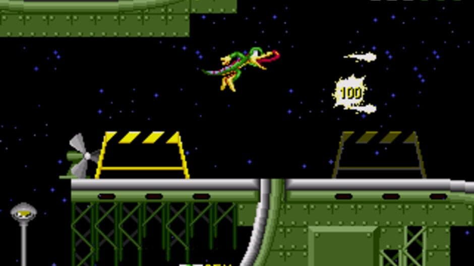 Gex the Gecko in Sonic the Hedgehog screenshot 1