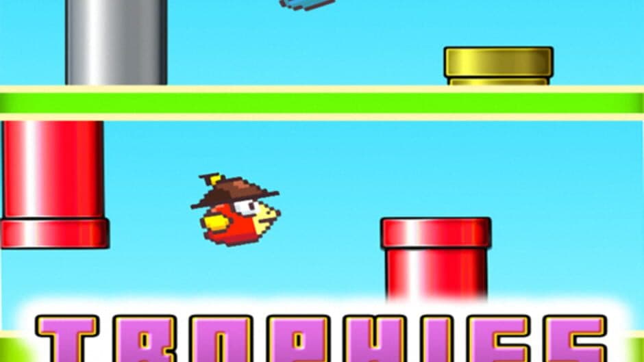 Jumpy Red Bird: Tube Hopper screenshot 1