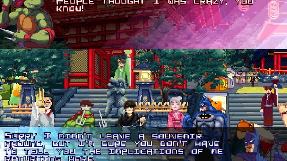 Teenage Mutant Ninja Turtles X Justice League Turbo screenshot 2