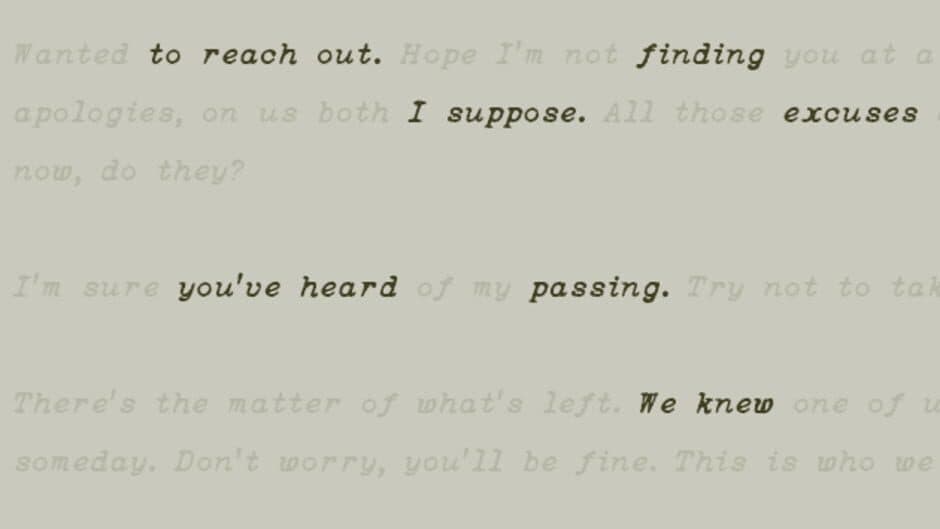 Apologies, for what it's worth. screenshot 1