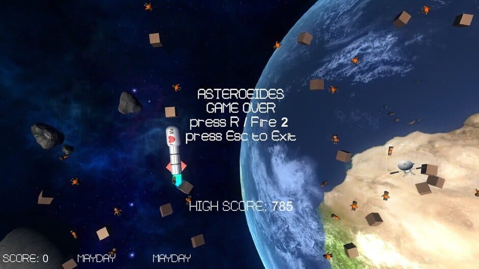 Asteroides screenshot 2