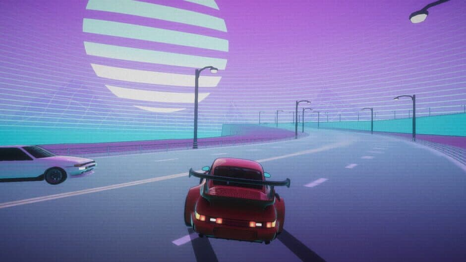 RetroDrift: Retrowave Online Road screenshot 3